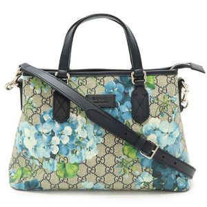 Gucci Gucci GG Blooms Handbag Tote Bag 2WAY Shoulder Bag Diagonal PVC Leather